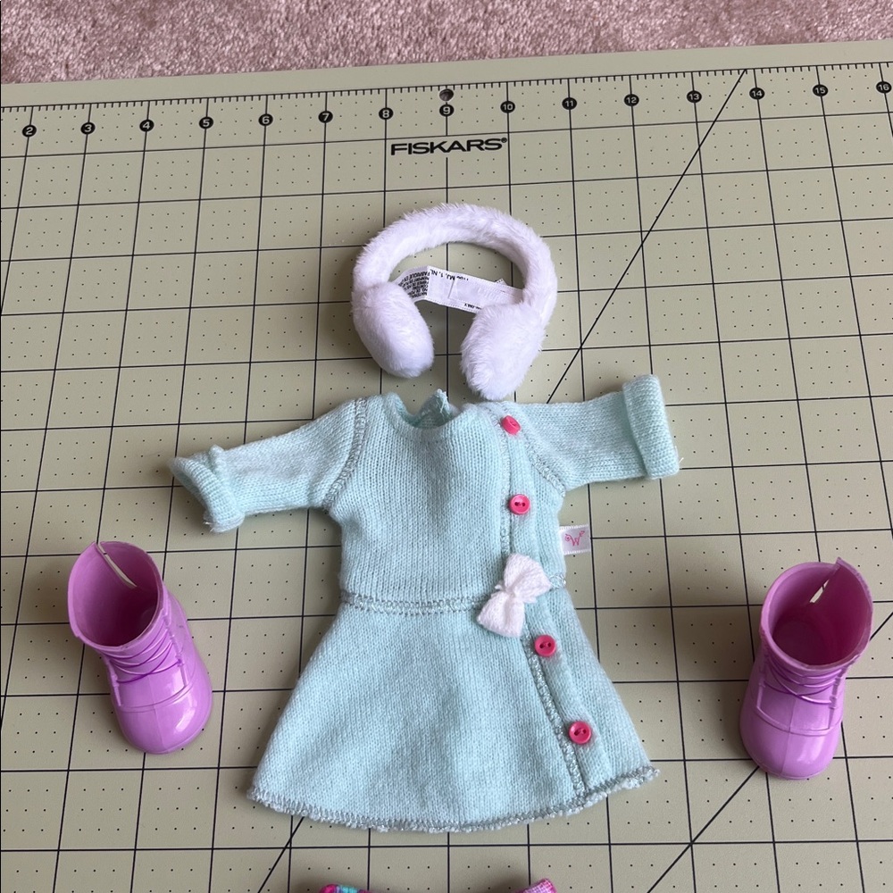 American Girl Doll Wellie Wishers Snow Much Fun Outfit EUC - Picture 3 of 4